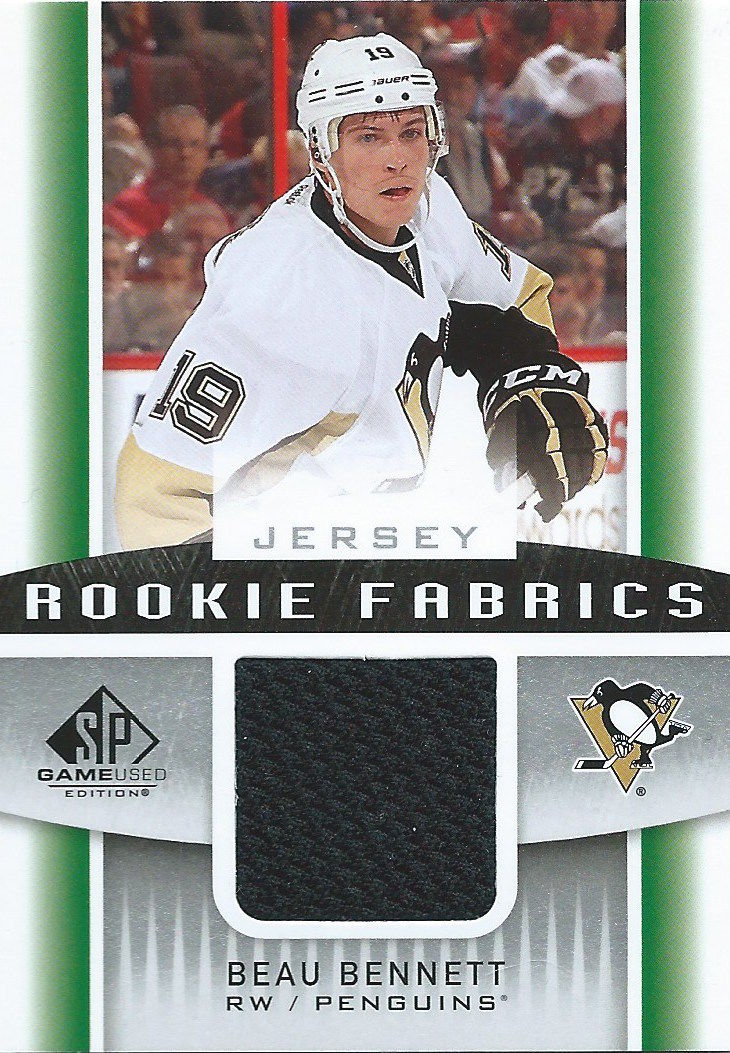 2013-14 Upper Deck SP Game Used BEAU BENNETT Jersey NHL UD 01926 Image 1