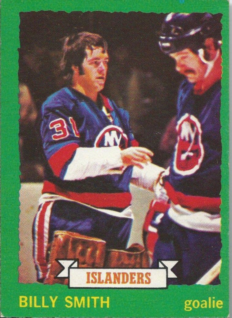 1973-74 O-Pee-Chee Original Wax Wrapper + BILLY SMITH Rookie Display