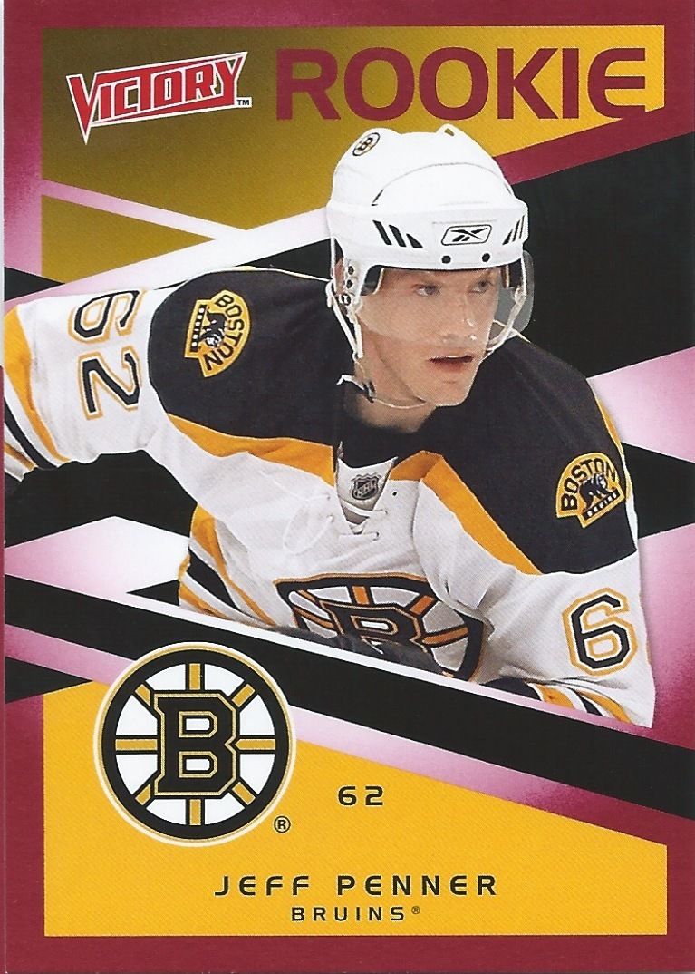 2010-11 Upper Deck Victory Red JEFF PENNER Rookie $25 UD RC NHL 01004 Image 1