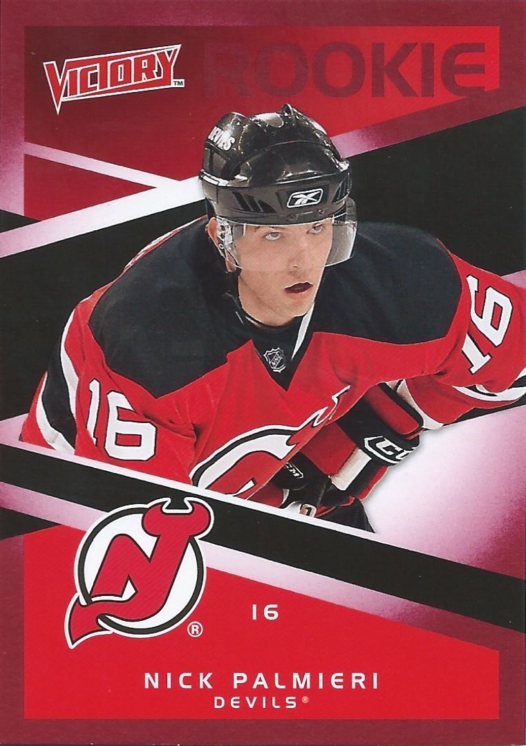 2010-11 Upper Deck Victory Red NICK PALMIERI Rookie $15 UD RC NHL 00861 Image 1