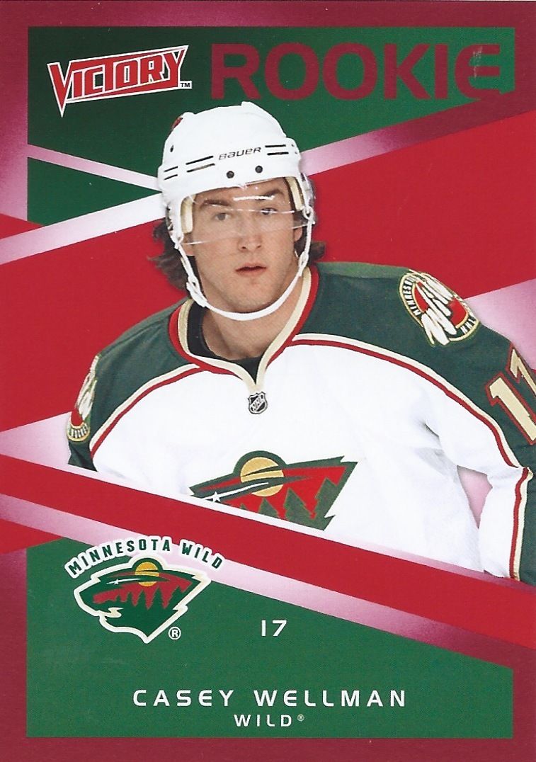 2010-11 Upper Deck Victory Red CASEY BELLMAN Rookie $15 UD RC NHL 01385 Image 1