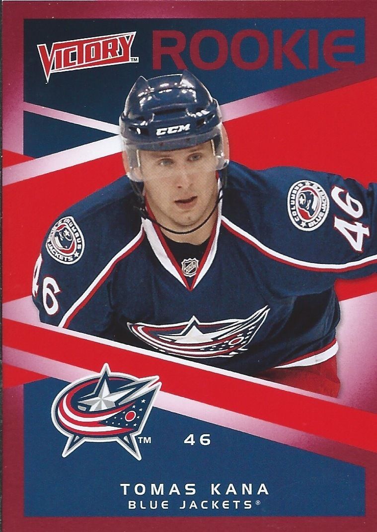 2010-11 Upper Deck Victory Red TOMAS KANA Rookie $12 UD RC NHL 00868 Image 1