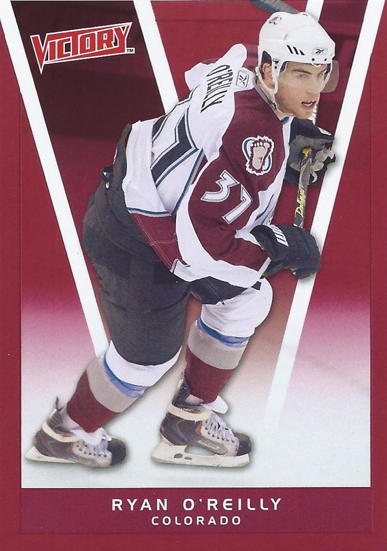 2010-11 Upper Deck Victory Red RYAN O'REILLY $10 UD NHL Avalanche 00645 Image 1