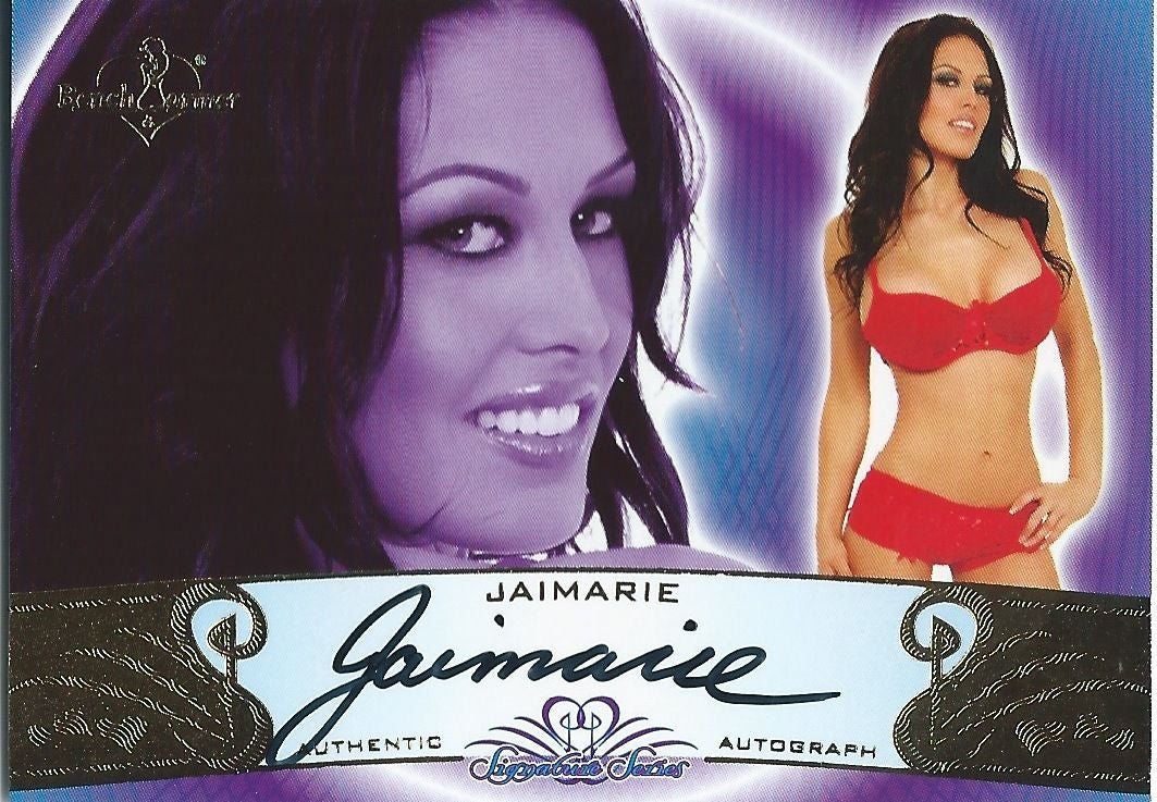 2010 Bench Warmer Signature Series Gold Foil JAIMARIE Autograph Auto