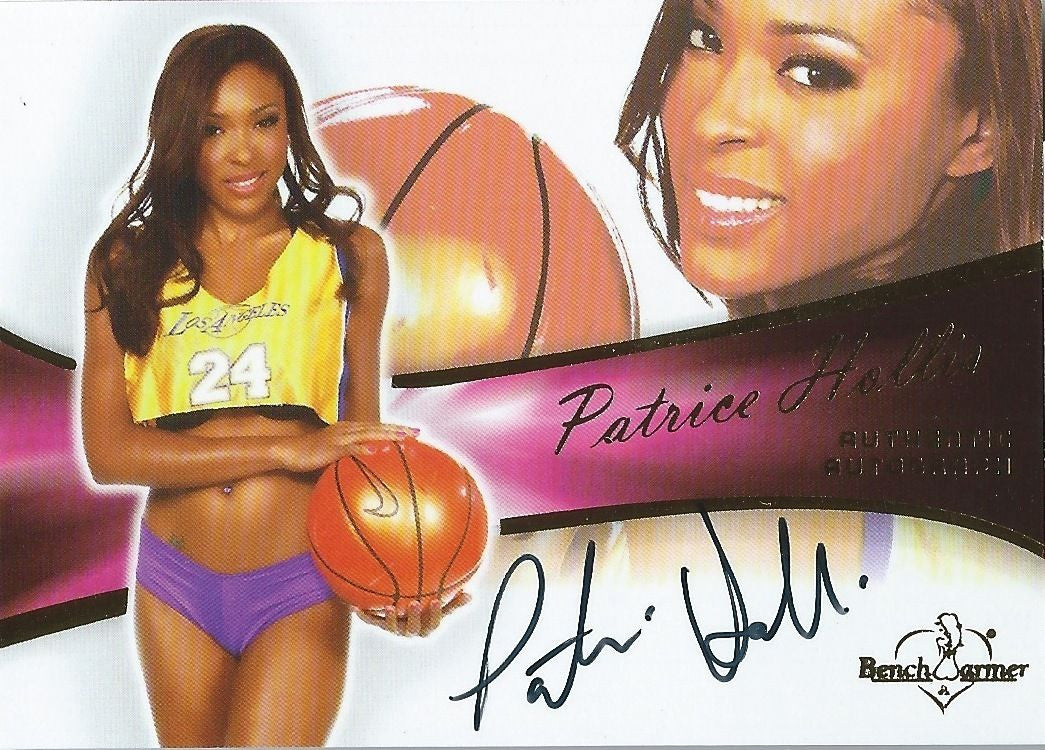 2011 Bench Warmer Bubblegum PATRICE HOLLIS Autograph Auto