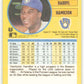 1991 Fleer Baseball #585 Darryl Hamilton  Milwaukee Brewers  Image 2