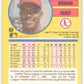 1991 Fleer Baseball #633 Bernard Gilkey  St. Louis Cardinals  Image 2