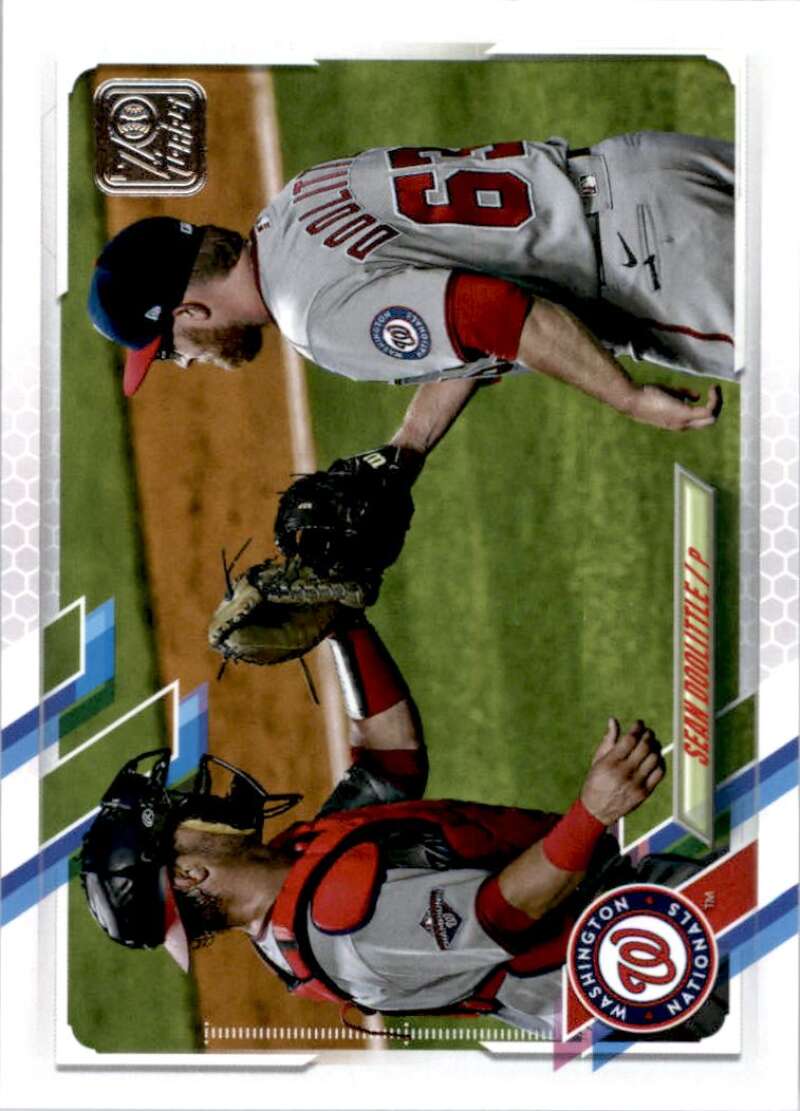 2021 Topps Baseball #17 Sean Doolittle Washington Nationals Image 1