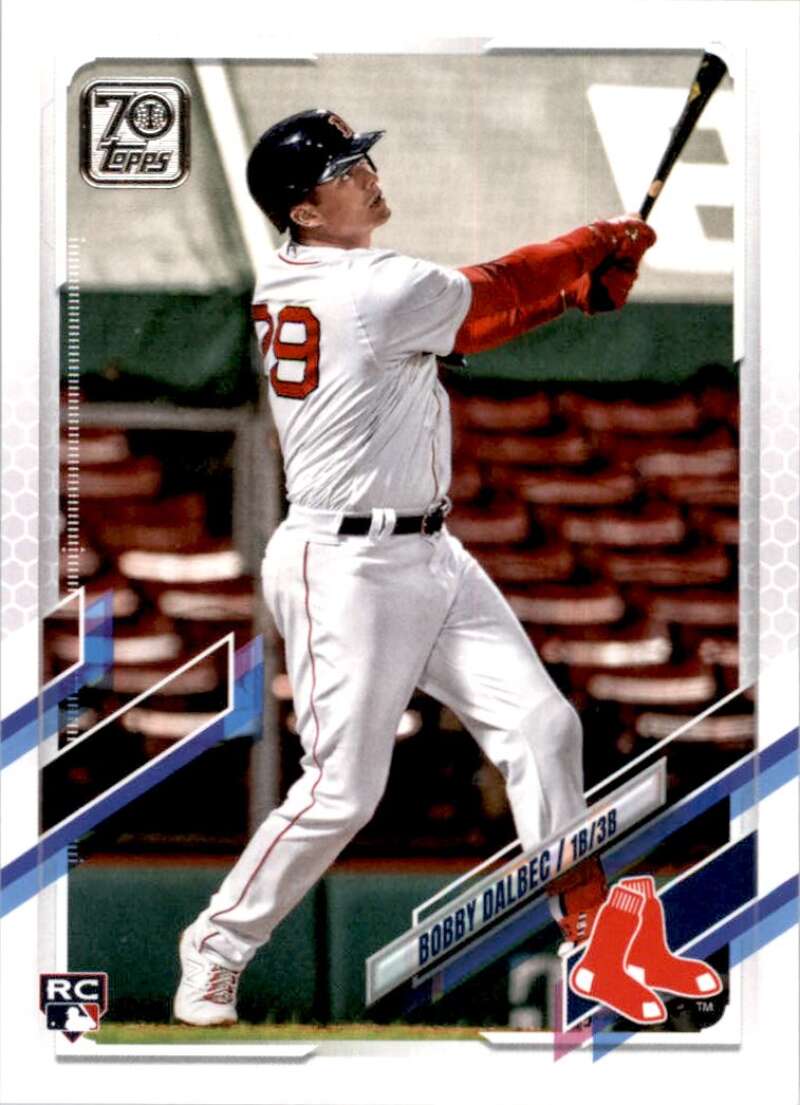 2021 Topps Baseball #26 Bobby Dalbec RC Rookie Boston Red Sox Image 1