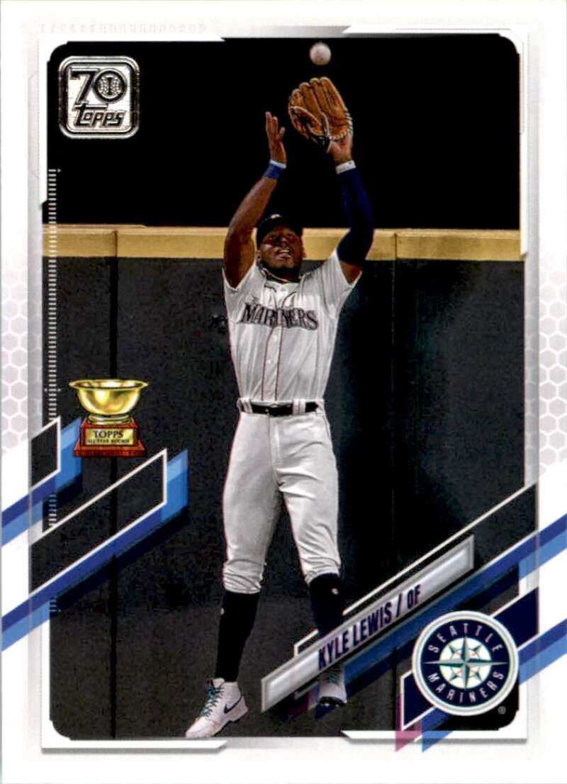 2021 Topps Baseball #42 Kyle Lewis Seattle Mariners Image 1