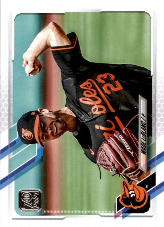 2021 Topps Baseball  #45 Wade LeBlanc  Baltimore Orioles  Image 1