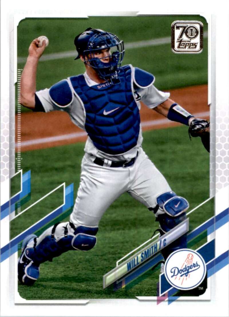2021 Topps Baseball #57 Will Smith Los Angeles Dodgers Image 1
