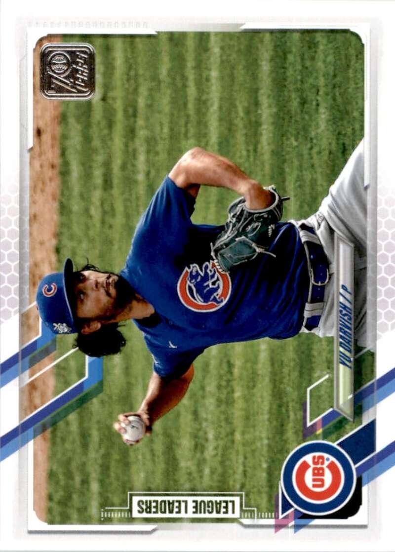 2021 Topps Baseball #60 Yu Darvish Chicago Cubs Image 1