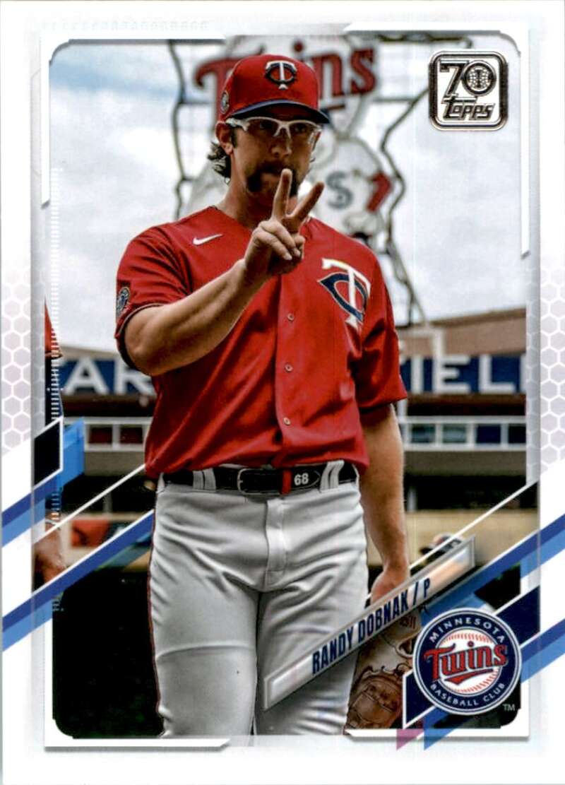 2021 Topps Baseball #71 Randy Dobnak Minnesota Twins Image 1