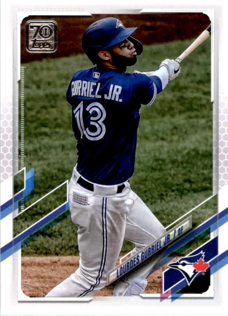 2021 Topps Baseball #98 Lourdes Gurriel Jr. Toronto Blue Jays Image 1
