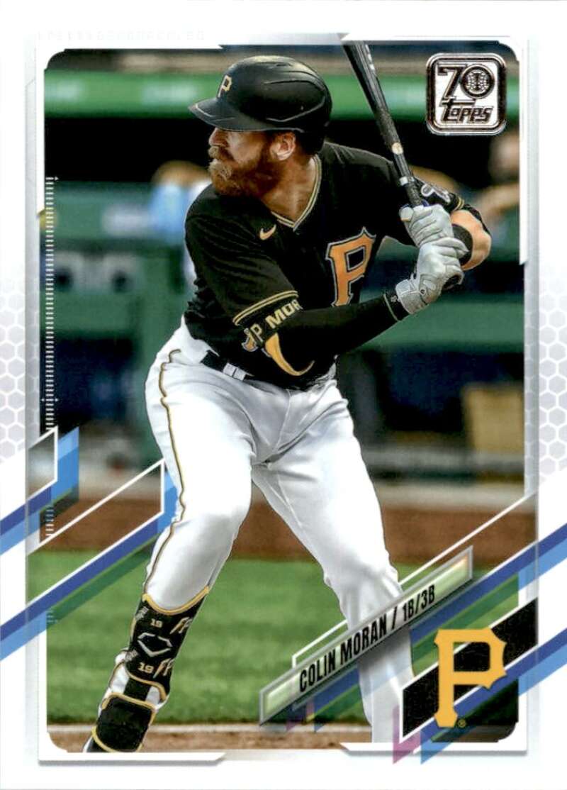 2021 Topps Baseball #114 Colin Moran Pittsburgh Pirates Image 1