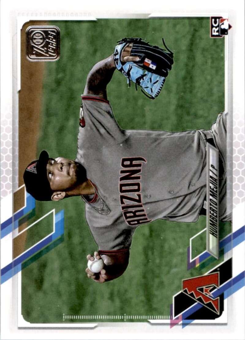 2021 Topps Baseball #139 Humberto Mejia RC Rookie Arizona Diamondbacks Image 1