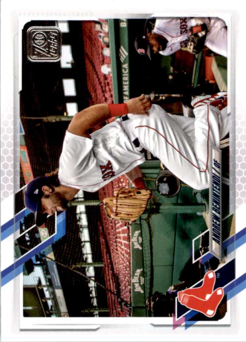 2021 Topps Baseball #154 Andrew Benintendi Boston Red Sox Image 1
