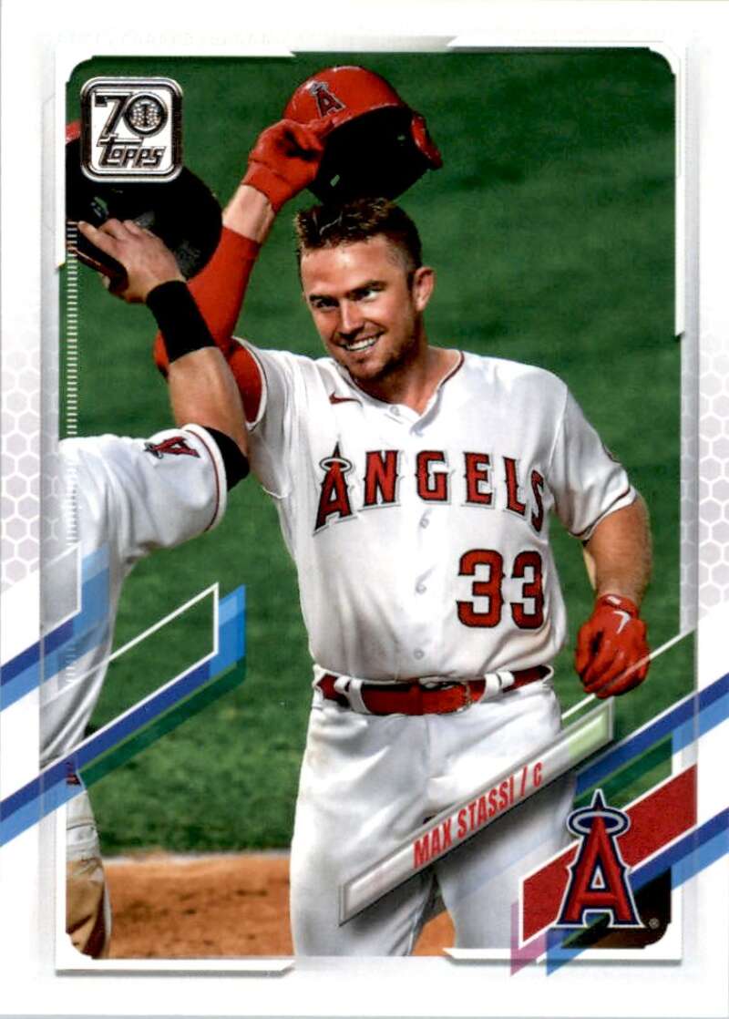 2021 Topps Baseball #168 Max Stassi Los Angeles Angels Image 1