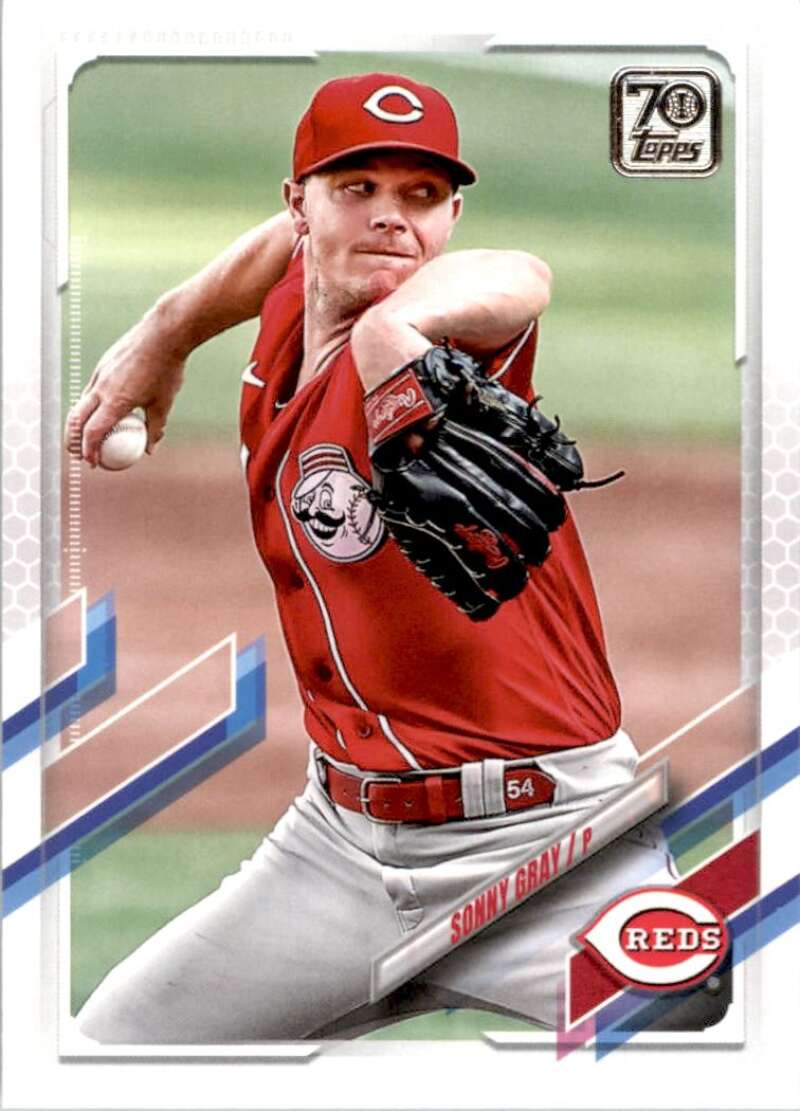 2021 Topps Baseball #190 Sonny Gray Cincinnati Reds Image 1