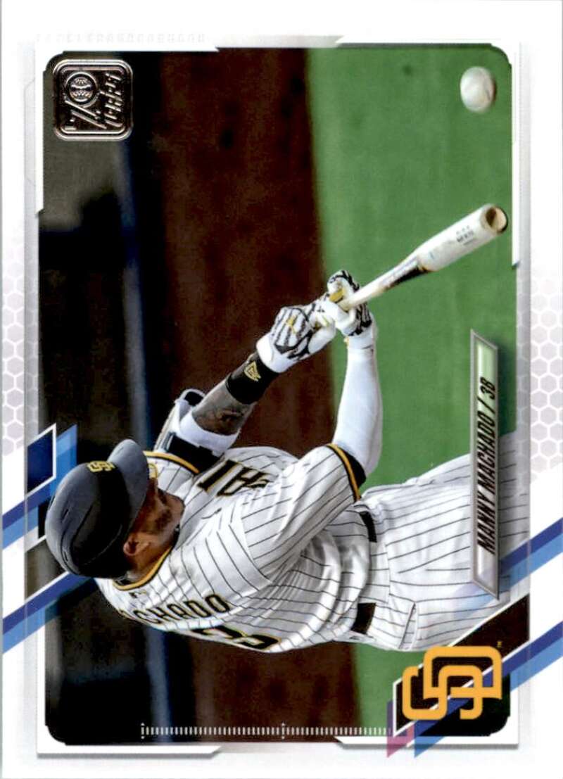 2021 Topps Baseball #192 Manny Machado San Diego Padres Image 1