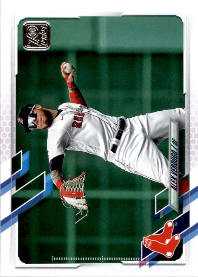 2021 Topps Baseball #214 Alex Verdugo Boston Red Sox Image 1