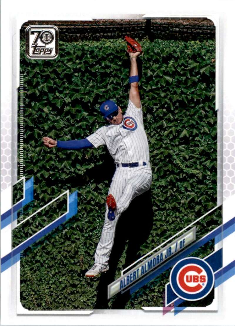2021 Topps Baseball #232 Albert Almora Jr. Chicago Cubs Image 1