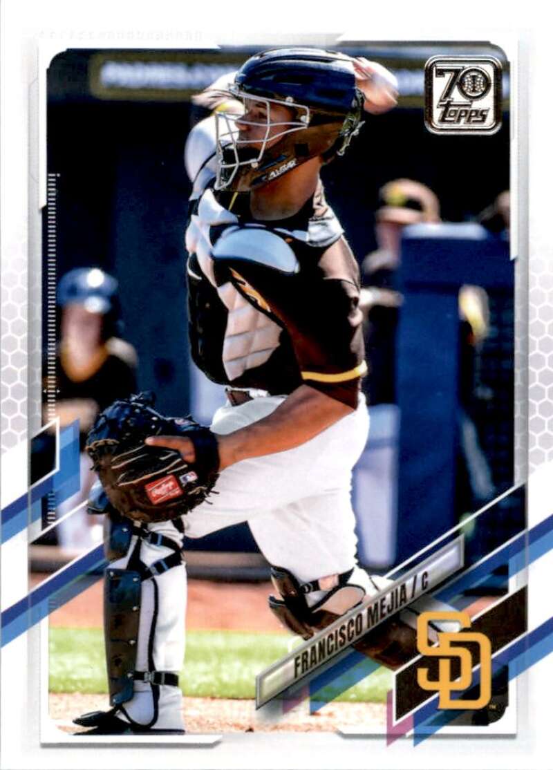 2021 Topps Baseball #248 Francisco Mejia San Diego Padres Image 1