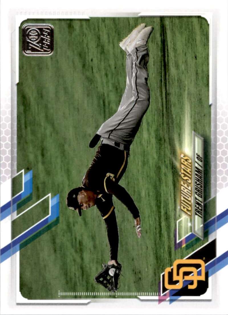 2021 Topps Baseball #249 Trent Grisham San Diego Padres Image 1