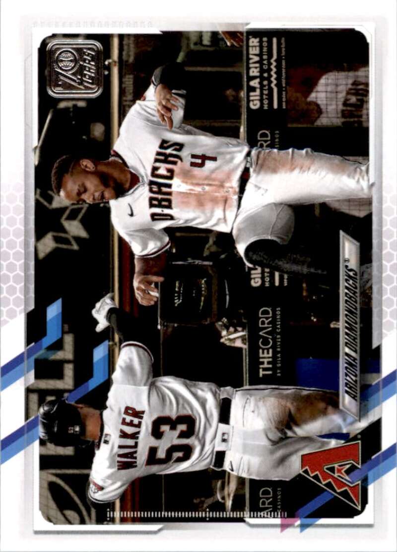 2021 Topps Baseball #287 Arizona Diamondbacks Image 1