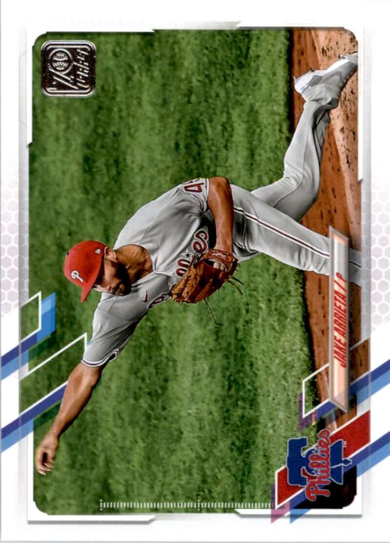 2021 Topps Baseball #317 Jake Arrieta Philadelphia Phillies Image 1
