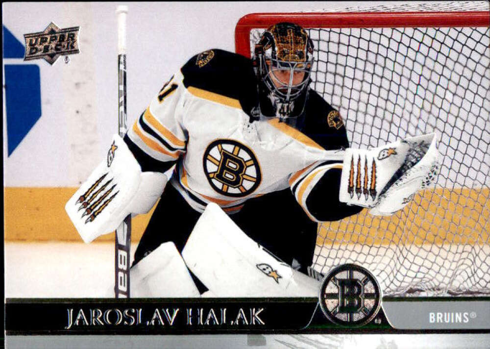 2020-21 Upper Deck Hockey #266 Jaroslav Halak Boston Bruins Image 1