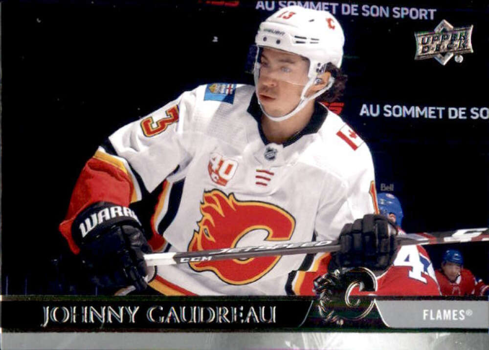 2020-21 Upper Deck Hockey #277 Johnny Gaudreau Calgary Flames Image 1