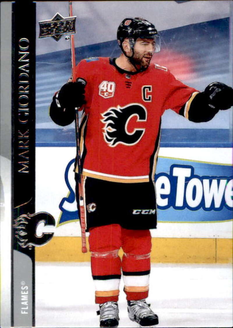 2020-21 Upper Deck Hockey #278 Mark Giordano Calgary Flames Image 1