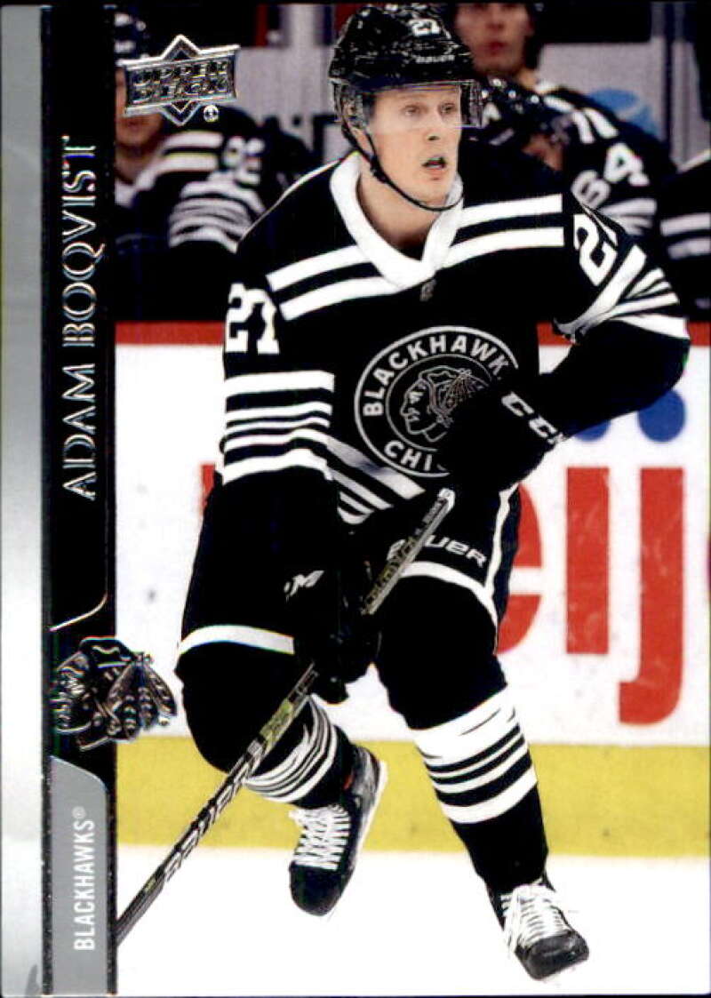 2020-21 Upper Deck Hockey #290 Adam Boqvist Chicago Blackhawks Image 1
