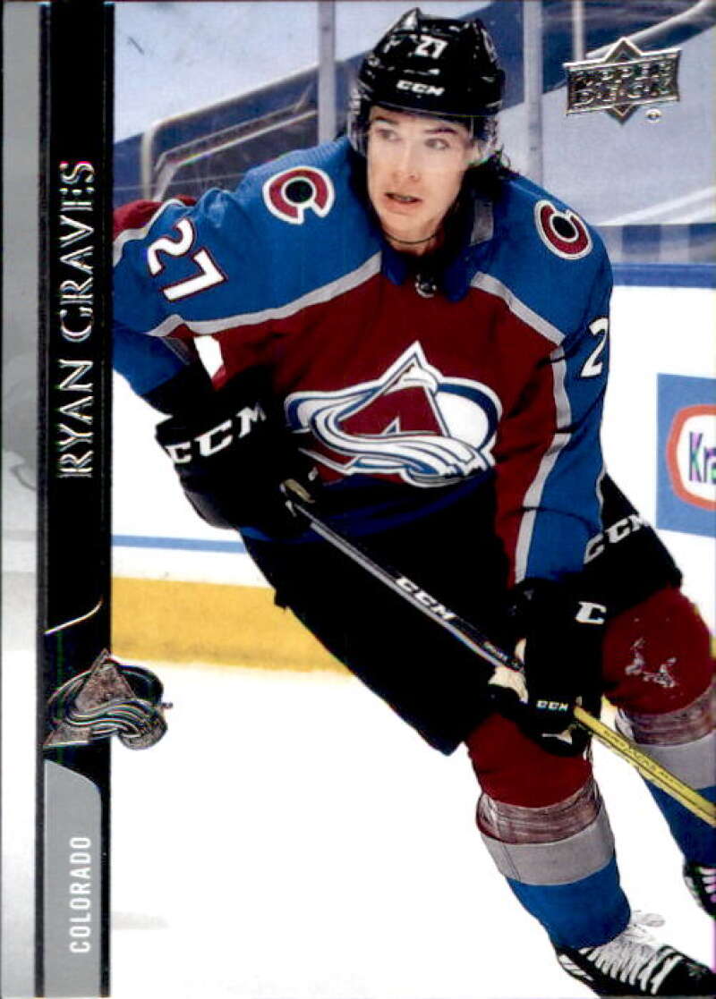 2020-21 Upper Deck Hockey #300 Ryan Graves Colorado Avalanche Image 1