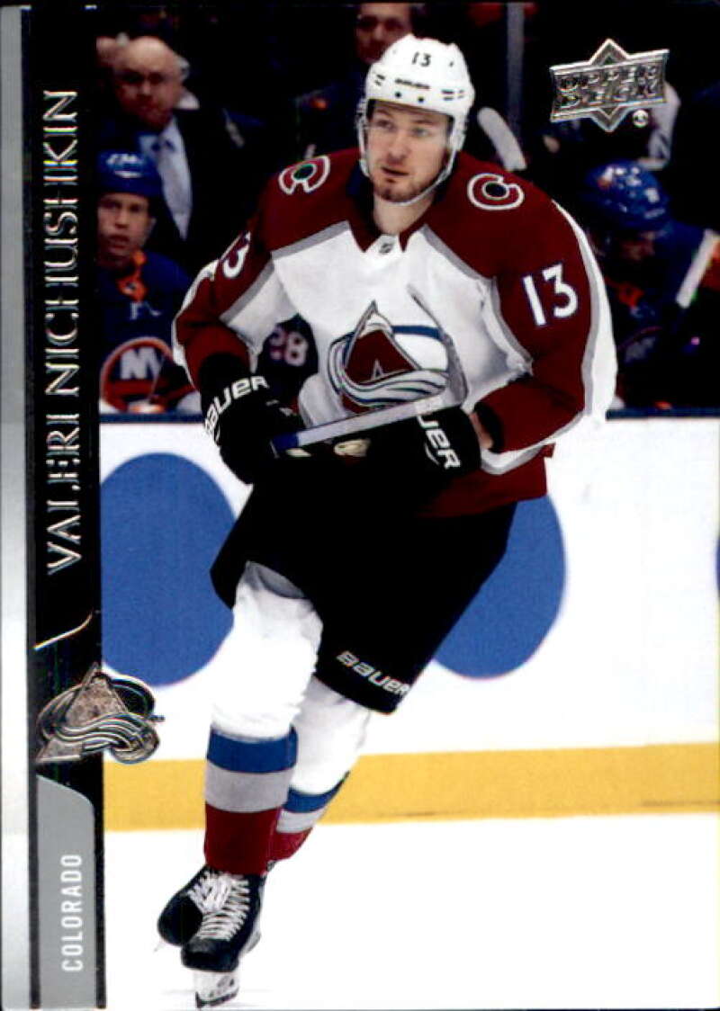 2020-21 Upper Deck Hockey #302 Valeri Nichushkin Colorado Avalanche Image 1