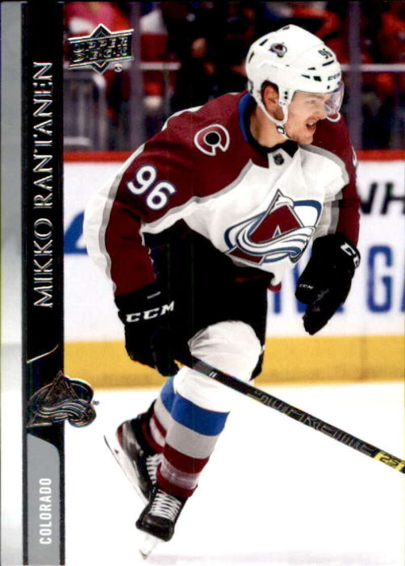 2020-21 Upper Deck Hockey #303 Mikko Rantanen Colorado Avalanche Image 1