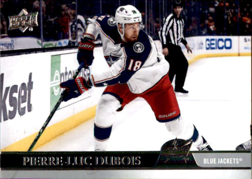 2020-21 Upper Deck Hockey #305 Pierre-Luc Dubois Columbus Blue Jackets Image 1