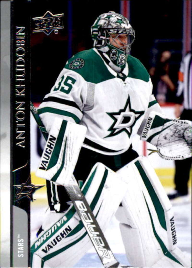 2020-21 Upper Deck Hockey #315 Anton Khudobin Dallas Stars Image 1