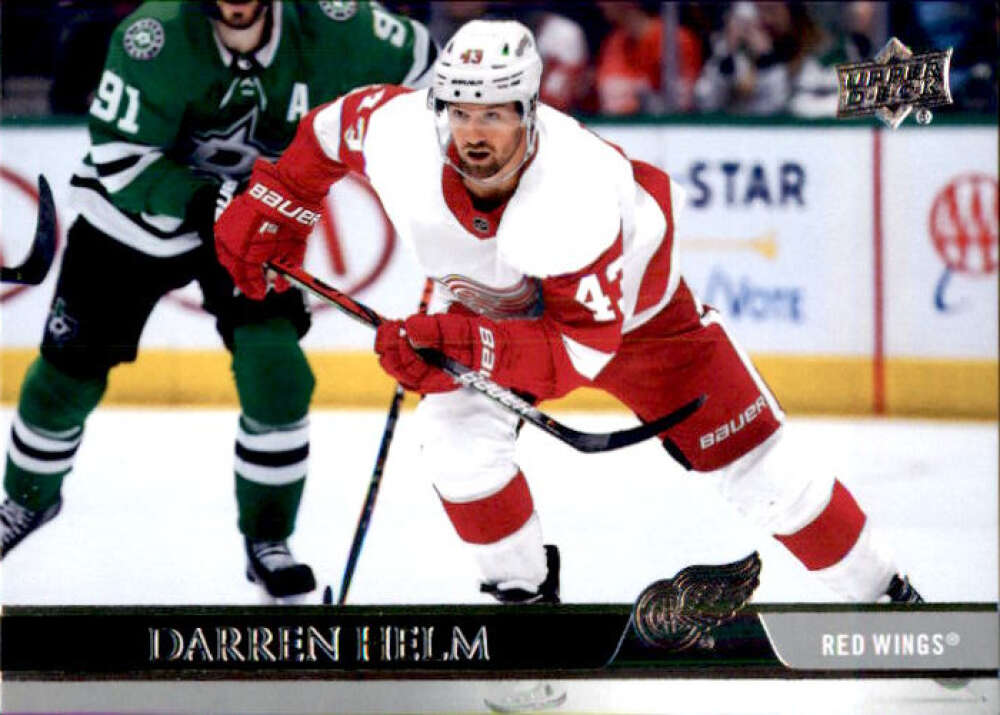 2020-21 Upper Deck Hockey #321 Darren Helm Detroit Red Wings Image 1