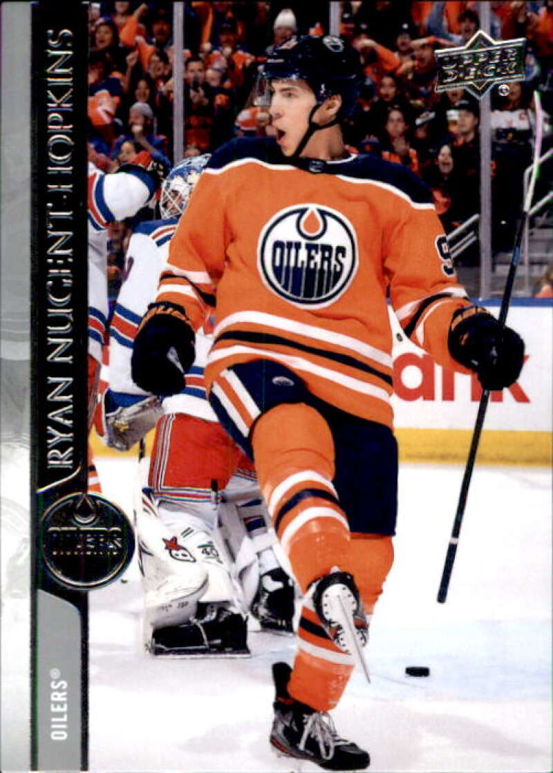 2020-21 Upper Deck Hockey #327 Ryan Nugent-Hopkins Edmonton Oilers Image 1