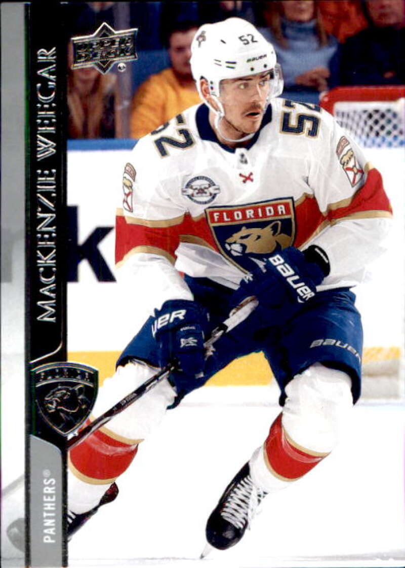 2020-21 Upper Deck Hockey #334 MacKenzie Weegar Florida Panthers Image 1
