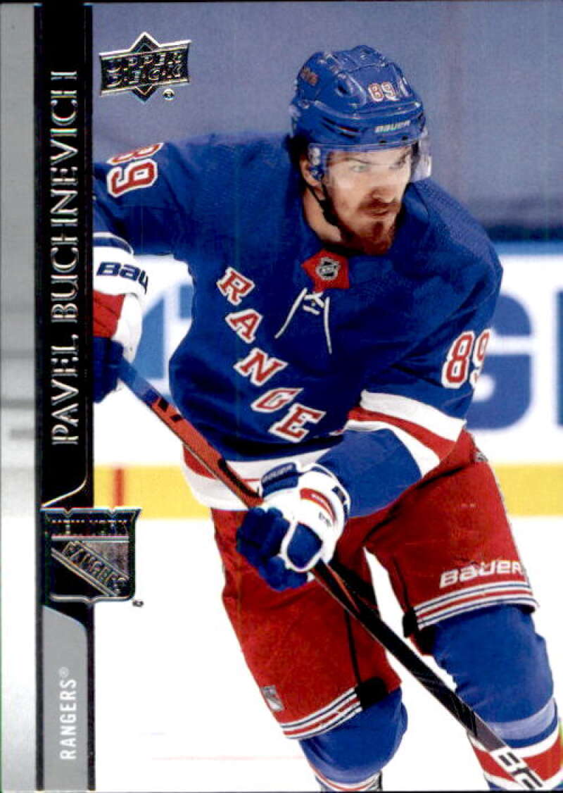 2020-21 Upper Deck Hockey #372 Pavel Buchnevich New York Rangers Image 1
