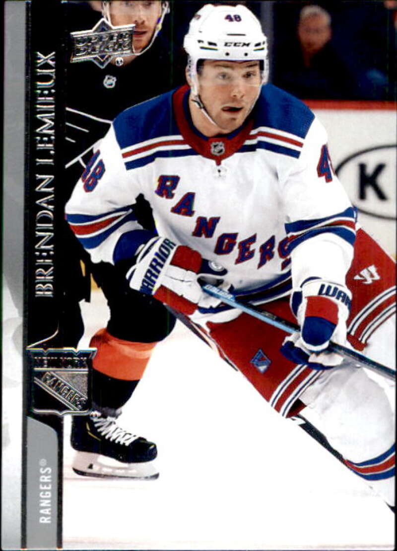 2020-21 Upper Deck Hockey #376 Brendan Lemieux New York Rangers Image 1