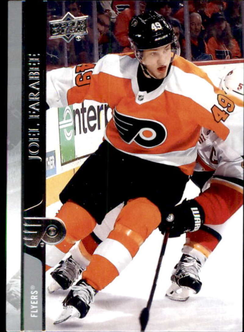 2020-21 Upper Deck Hockey #384 Joel Farabee Philadelphia Flyers Image 1