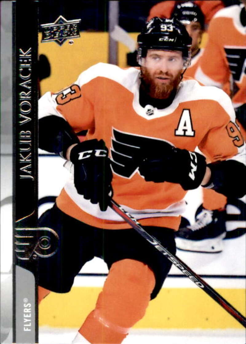 2020-21 Upper Deck Hockey #389 Jakub Voracek Philadelphia Flyers Image 1