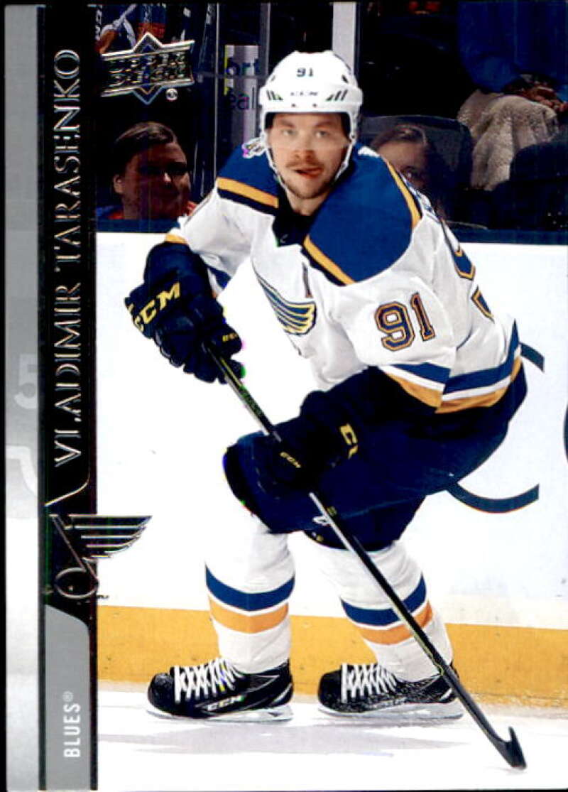 2020-21 Upper Deck Hockey #408 Vladimir Tarasenko St. Louis Blues Image 1