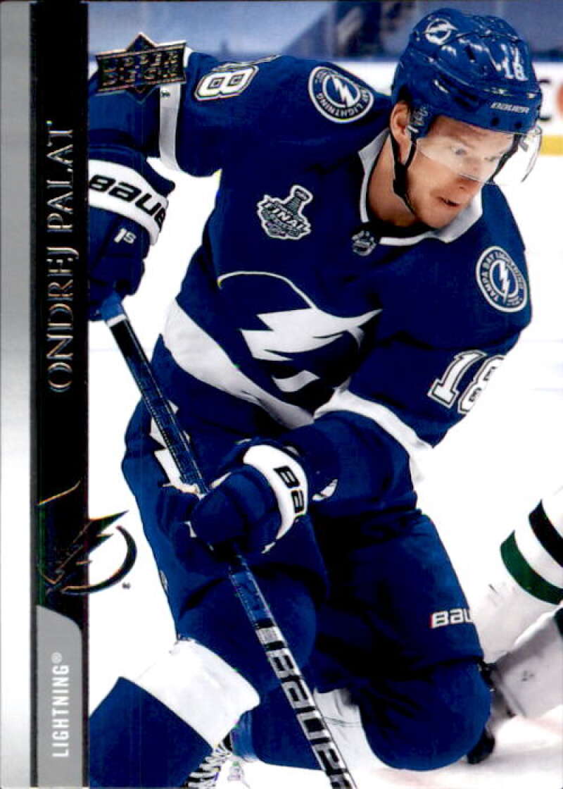 2020-21 Upper Deck Hockey #413 Ondrej Palat Tampa Bay Lightning Image 1