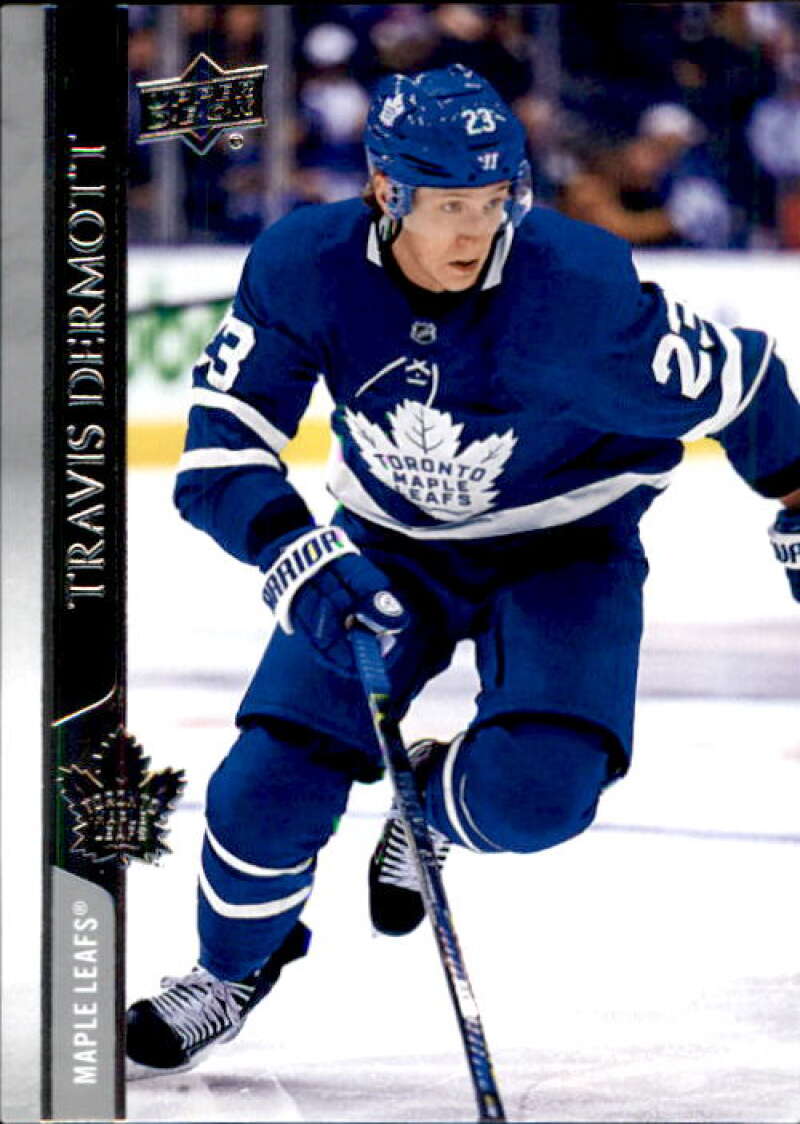 2020-21 Upper Deck Hockey #417 Travis Dermott Toronto Maple Leafs Image 1